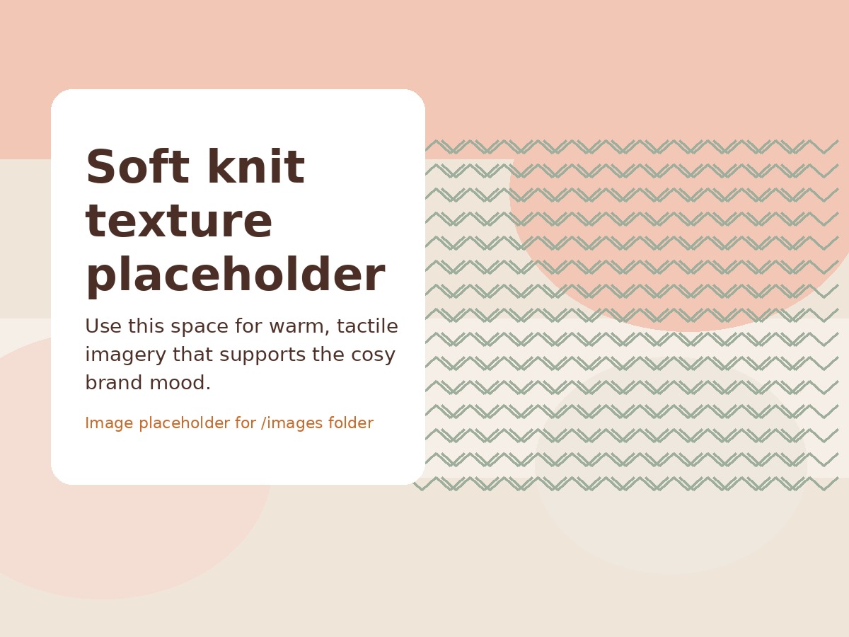 Soft knit style placeholder image for Autumn Nails